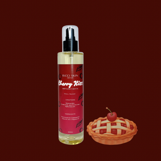 Cherry kiss body oil