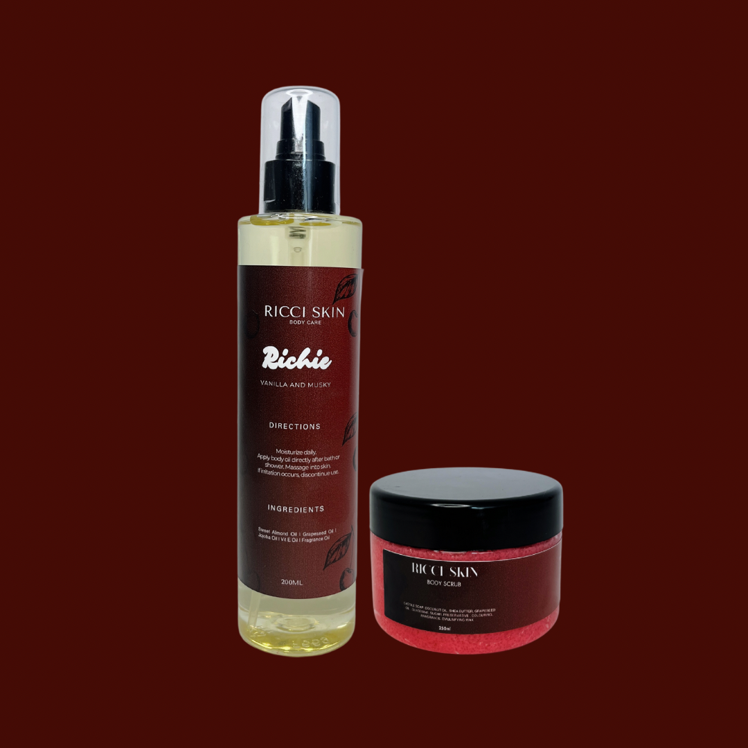 Richie Body Scrub + Oil