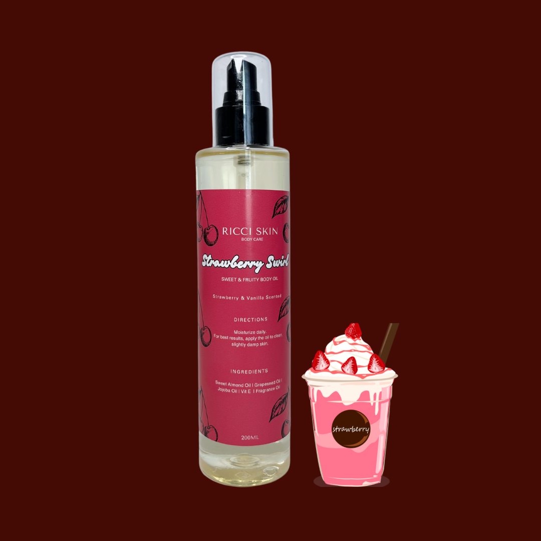 Strawberry Swirl body oil